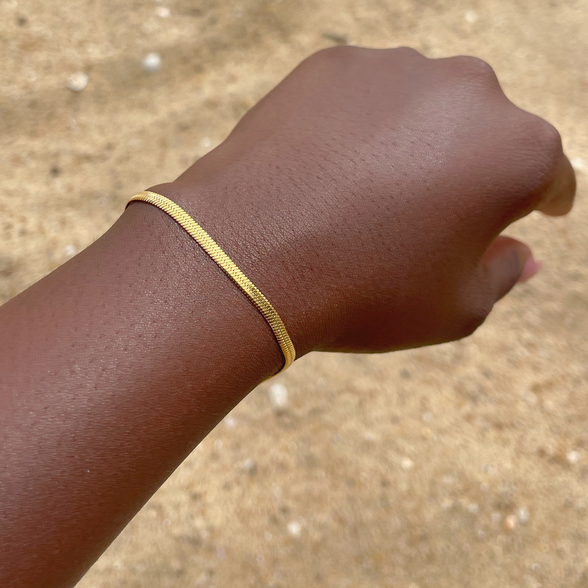 EWURAFUA HERRINGBONE BRACELET - Image 2